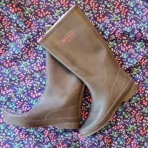 Tretorn rubber boots muckers. Fleece lined